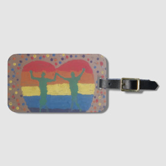 彼ら結婚は夢結婚早ダンクの虹だ ラゲッジタグ