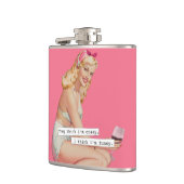 彼ら考えは私熱狂するは、考え私は怒る フラスク (左)