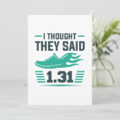 彼ら考えは1.31マイルと言った サンキューカード (スタンド正面)