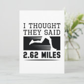 彼ら考えは2.62マイルと言った サンキューカード (スタンド正面)