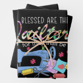 彼ら賛美は縫い継ぎをするためのキルターだ ラッピングペーパーシート (インサイチュ)