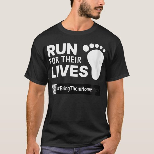 彼ら走の命のために Tシャツ (正面)