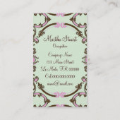 彼ら食べを楽しむ(その他のオプション) - 名刺 (裏面)