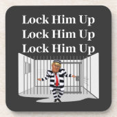 彼をトランプのコースターに縛り付ける コースター (正面)