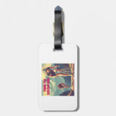 彼をドロップする時間サイクリング ラゲッジタグ (裏面縦)