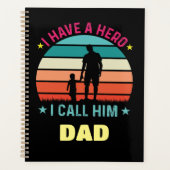 彼をパパと呼ぶ英雄がいる プランナー手帳 (正面)