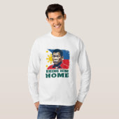 彼をホームサポーターDigong Duterte持参 Tシャツ (正面フル)
