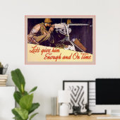 彼を与え十分に~ヴィンテージ世界大戦2 ポスター (ホームオフィス)