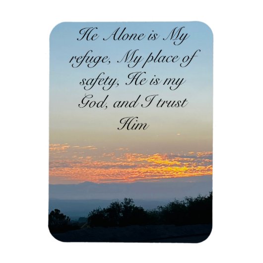 彼を信頼する マグネット (縦)