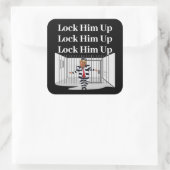 彼を切り札に固定する スクエアシール (バッグ)