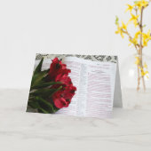 彼を守れ：信仰の聖なる書物、 経典 カード (黄色い花)