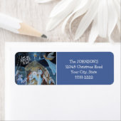 彼を崇拝しようクリスマス出生 ラベル (インサイチュ)