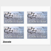 彼を我慢する 長方形シール (シート)