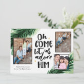 彼を来慕う | クリスマスフォトカード シーズンカード (スタンド正面)