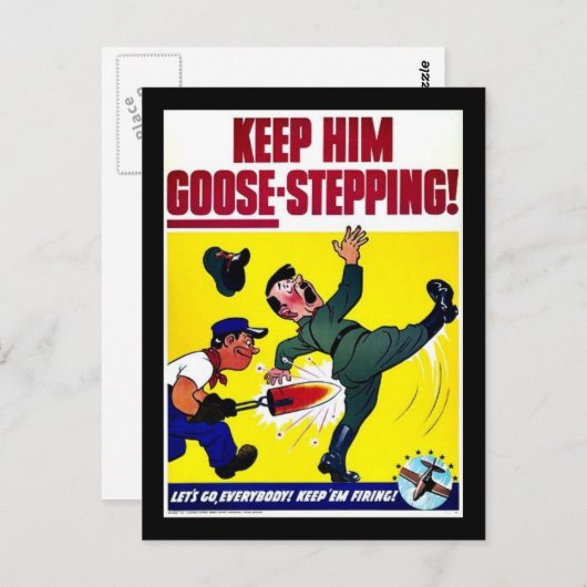 彼を無思慮に従わせ続けて下さい ポストカード (正面/裏面)