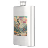 彼を苦しませるサイクリング フラスク (左)