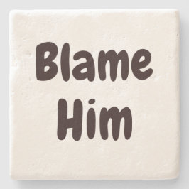 彼を責めおもしろいるのは僕の過失ではない ストーンコースター