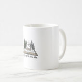 彼を賛美せんクリスマス本デザイン1 コーヒーマグカップ (正面右)