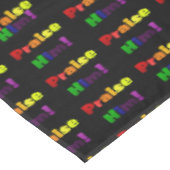 彼を賞賛して下さい(虹色) テーブルクロス (アングル)