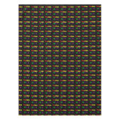 彼を賞賛して下さい(虹色) テーブルクロス (正面)