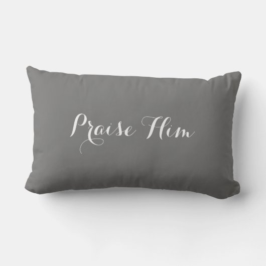 彼を軽く褒める ランバークッション (裏面)