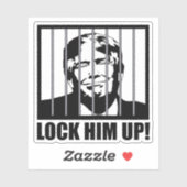 彼を閉じ込め！アンチ的な政治ユーモア シール (シート)