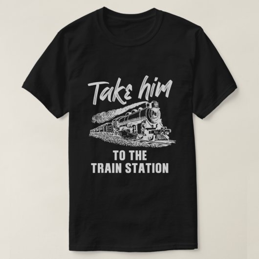 彼を駅まで連れて行け9 Tシャツ (デザイン正面)