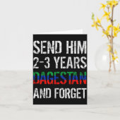 彼を2-3年ダゲスタンに送ってMMAレスリングを忘れろ カード (黄色い花)