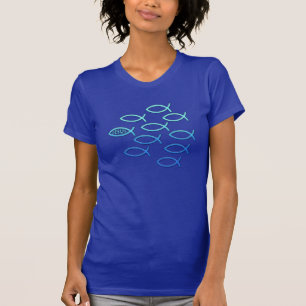 彼を イエス・キリスト後を追って下さい Tシャツ