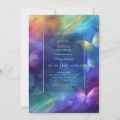 彼エレガントは与え私の蝶ブライダルシャワー 招待状 (正面)