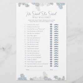 彼エレガントは彼女がほこりっぽい青いシャワーの試合を言った