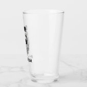 彼カスタムに対するクマTEDDY BEARおもしろい男性ギフト タンブラーグラス (左)