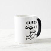 彼カスタムのための魔法モーフィングマグ12oz. モーフィングマグカップ (正面右)