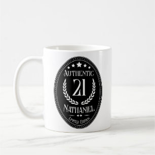 彼カスタムの正統な誕生日21日 コーヒーマグカップ