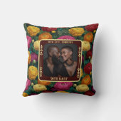 彼クラシックにとって結婚50周年の配偶者 クッション (裏面)