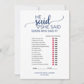 彼シンプルはゲームと言った海軍の書道 カード (正面)