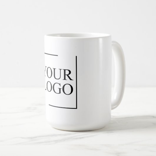 彼パーソナライズされたに贈男性へり物の誕生日 コーヒーマグカップ (正面右)