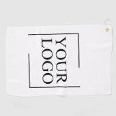 彼パーソナライズされたに贈男性へり物の誕生日 ゴルフタオル (横)