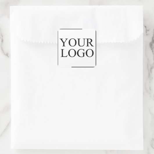 彼パーソナライズされたに贈男性へり物の誕生日 スクエアシール (バッグ)