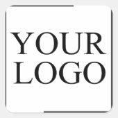 彼パーソナライズされたに贈男性へり物の誕生日 スクエアシール (正面)