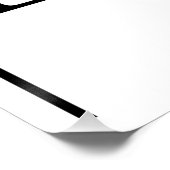 彼パーソナライズされたに贈男性へり物の誕生日 ポスター (コーナー)