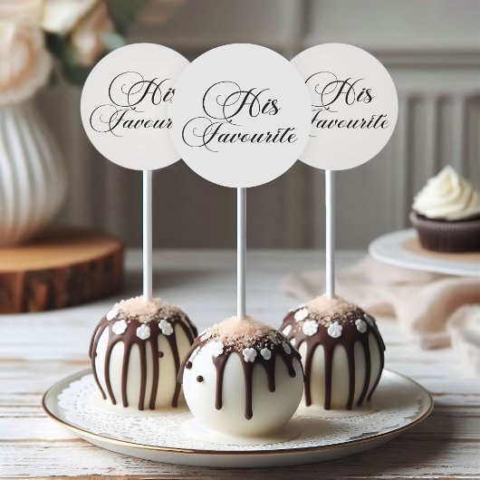 彼モダンの結婚為の台本のケーキのトッパー ラウンドシール