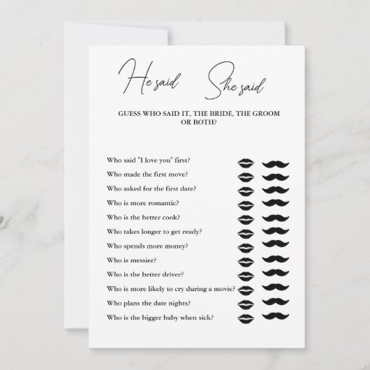 彼モダンは彼女がゲームカードと言ったミニマル主義者 (正面)