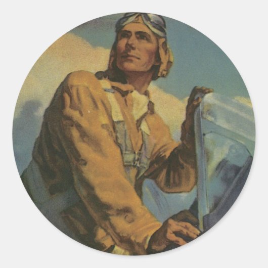 彼与えは翼だ！ ラウンドシール (正面)