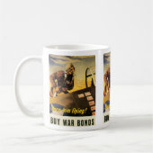 彼保の飛んでいる軍債 コーヒーマグカップ (左)