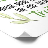 彼保は泰平の書道だ ポスター (角)