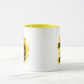 彼保は無事だ |記念日 |カップル マグカップ (中央)