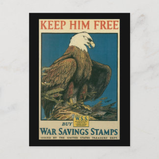 彼保は第二次世界大戦を自由にする ポストカード