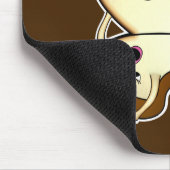 彼及び彼女のパンはマウスパッドをスライスします マウスパッド (コーナー)