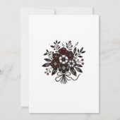 彼夫婦結婚ブライダルシャワー 招待状 (裏面)